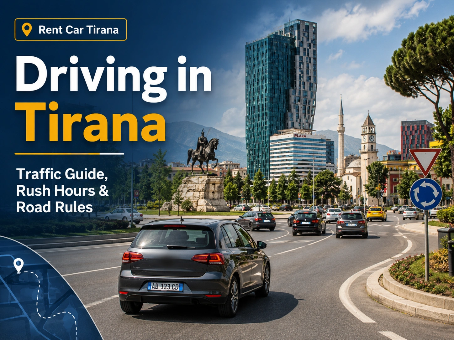 tirana traffic image