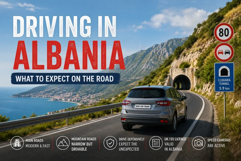 driving in albania