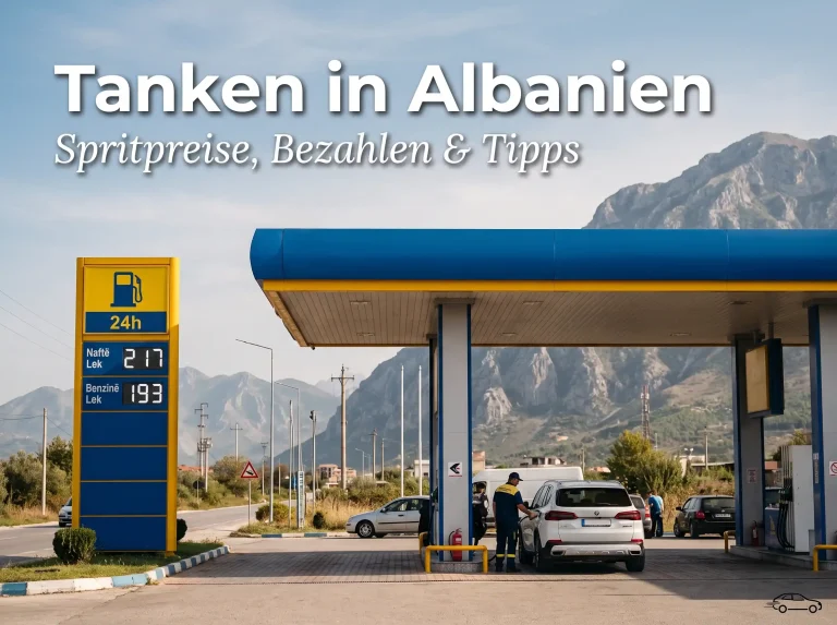 Tanken in albanien